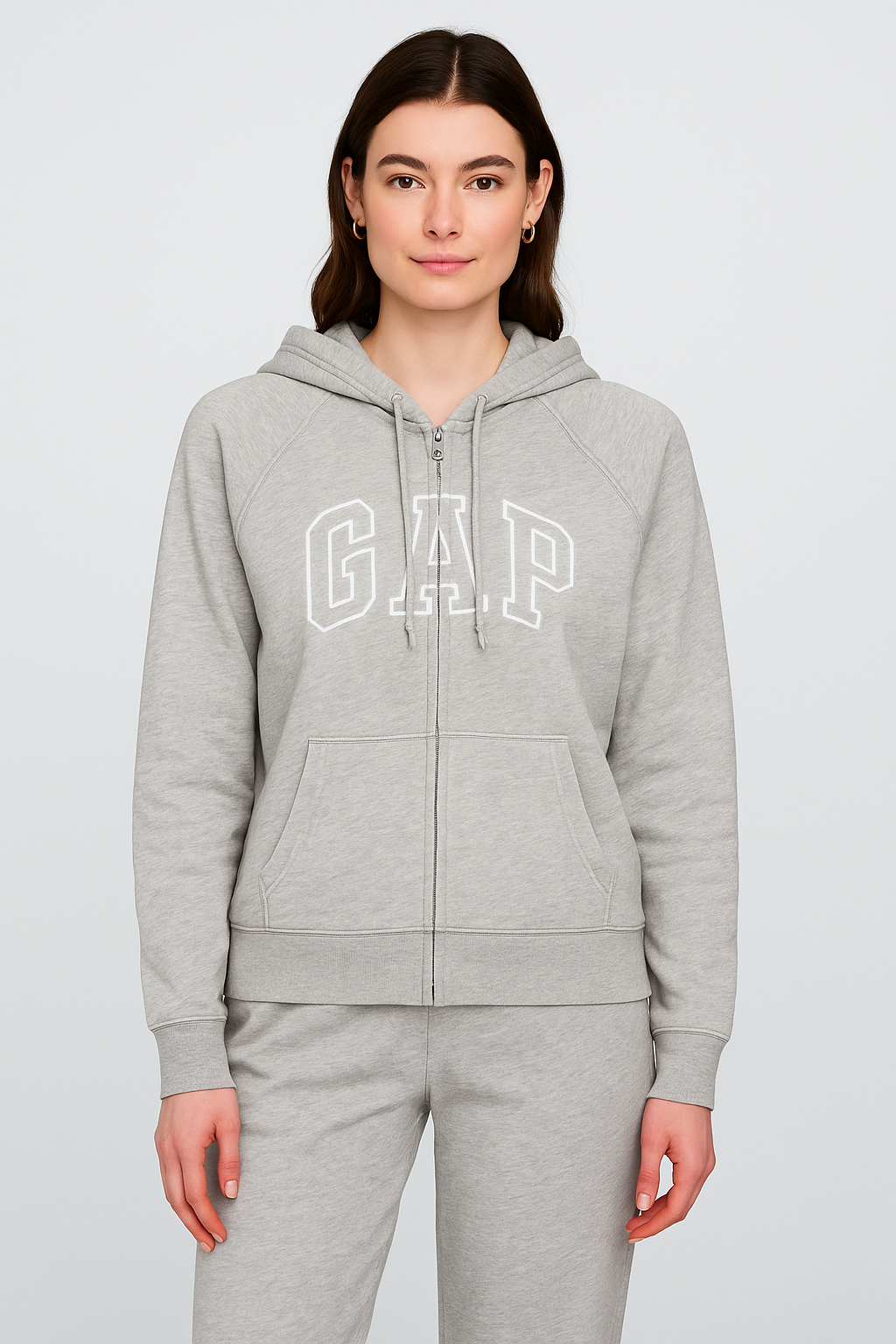 Polerón GAP | Gris claro
