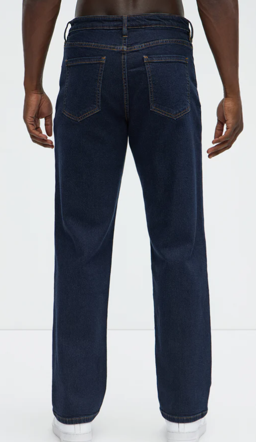 Jeans Straight Fashion Nova | Indigo