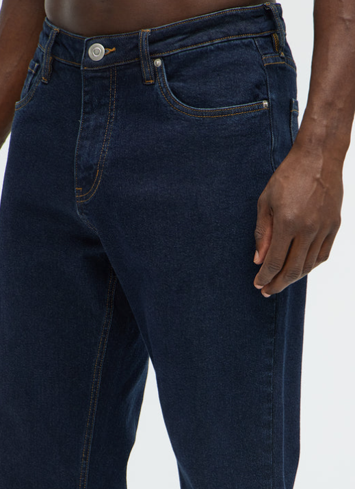 Jeans Straight Fashion Nova | Indigo