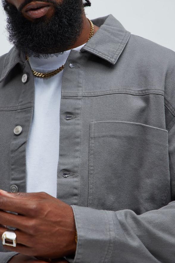Chaqueta Fashion Nova | Gris