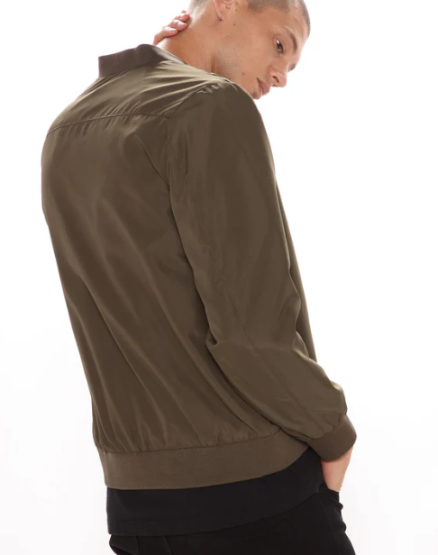 Chaqueta Bomber Fashion Nova | Olive