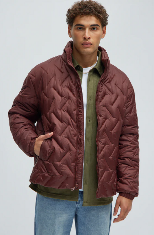 Parka Fashion Nova | Burgundy