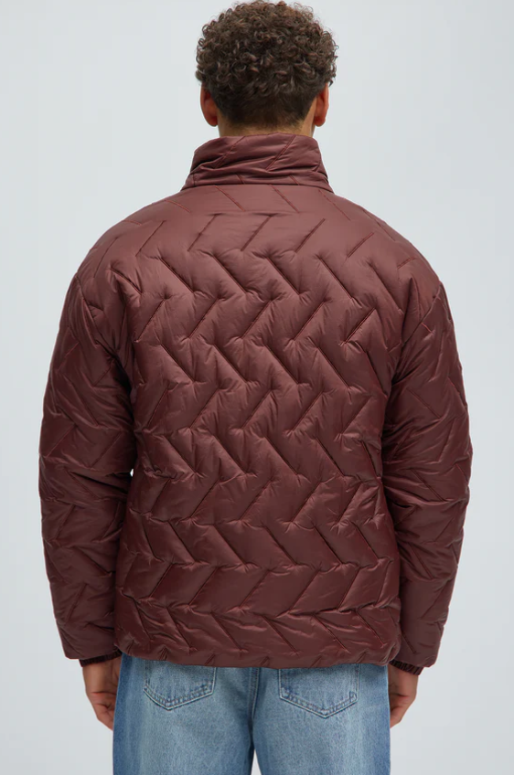 Parka Fashion Nova | Burgundy