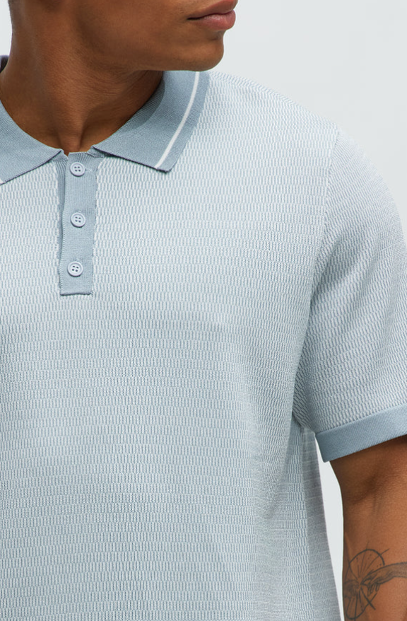 Polera Piqué Fashion Nova | Grey/Combo