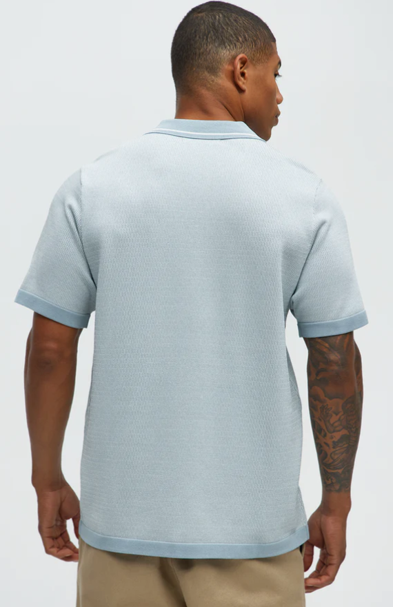 Polera Piqué Fashion Nova | Grey/Combo