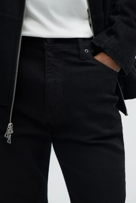 Jeans Straight Fashion Nova | Negro