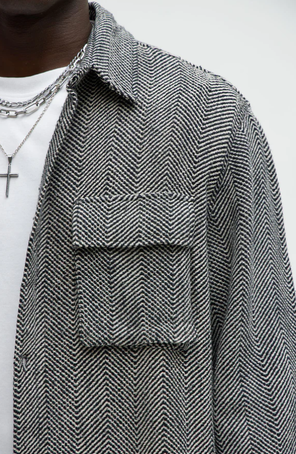 Sobrecamisa Fashion Nova | Negro/Combo