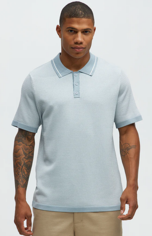 Polera Piqué Fashion Nova | Grey/Combo